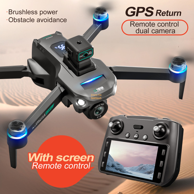 Gps Module Drone - Podwójna kamera 8K 5G WIFI FPV