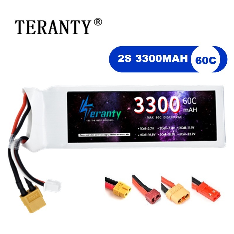 Drone Lipo Battery - Akumulator LiPo 2S 7.4V 3300mAh 60C