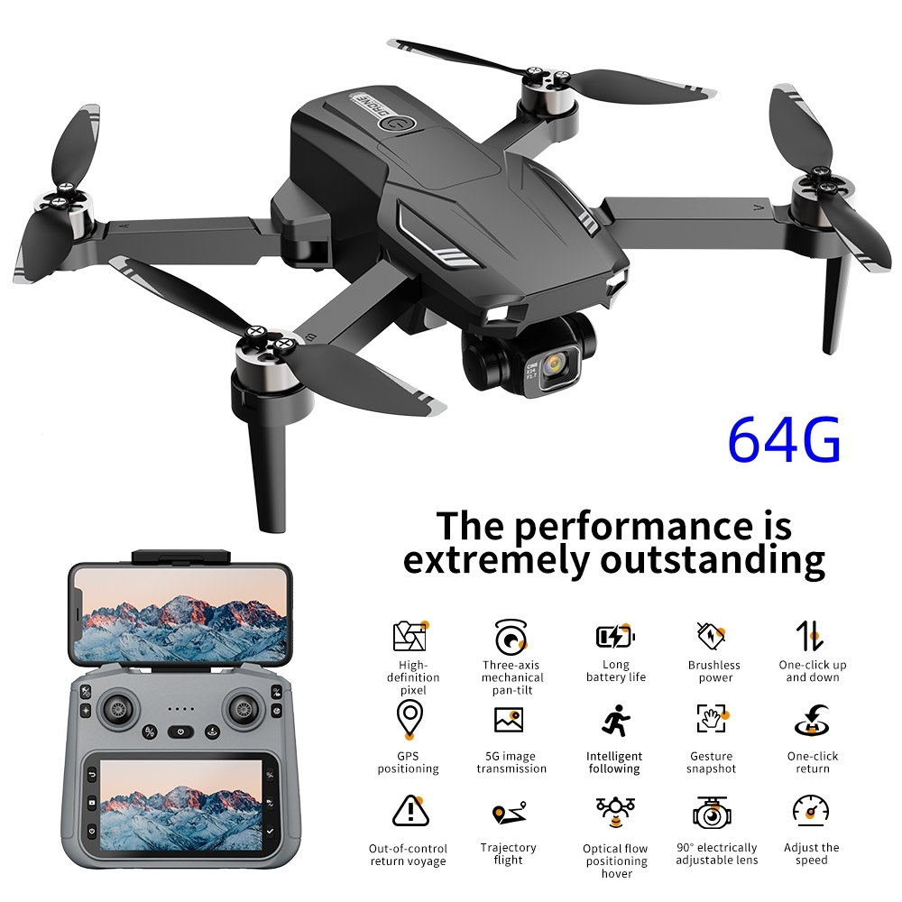 Drone Top Rc - Dron F204 z ekranem LCD, sterowaniem