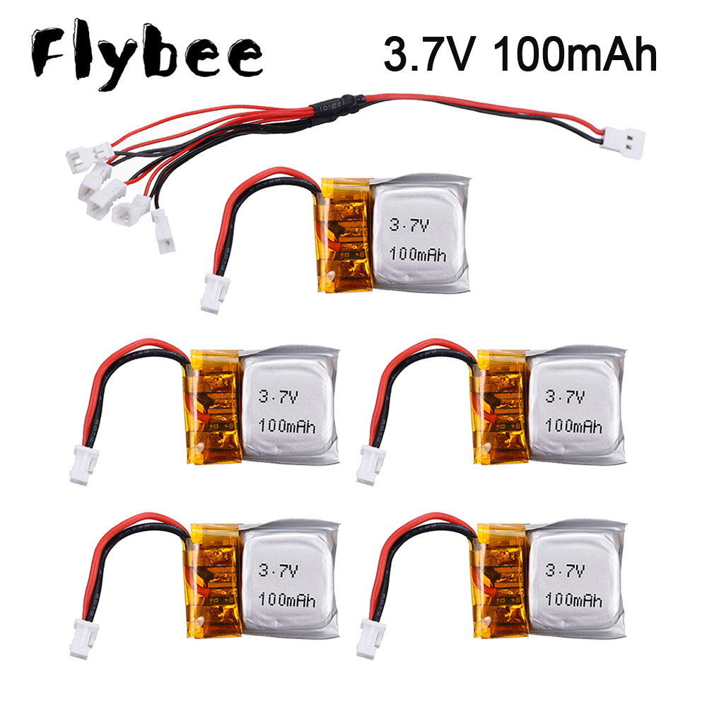 Drone Fq777 Rc Quadcopter - 3.7v 100mah akumulator Lipo do Wltoys