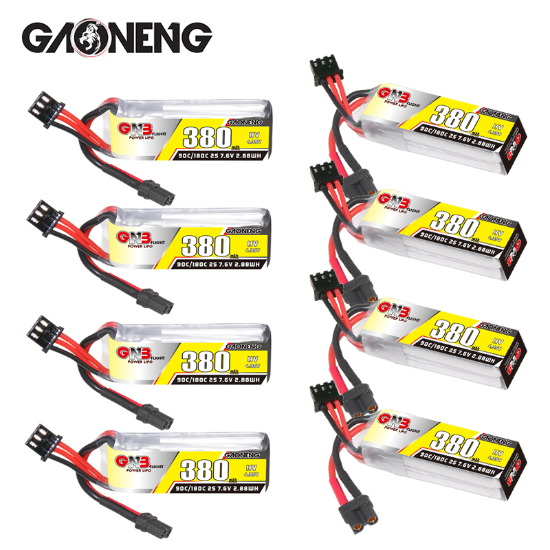 Drone Lipo Battery - Akumulator Lipo GNB 2S 7.6V 380mAh