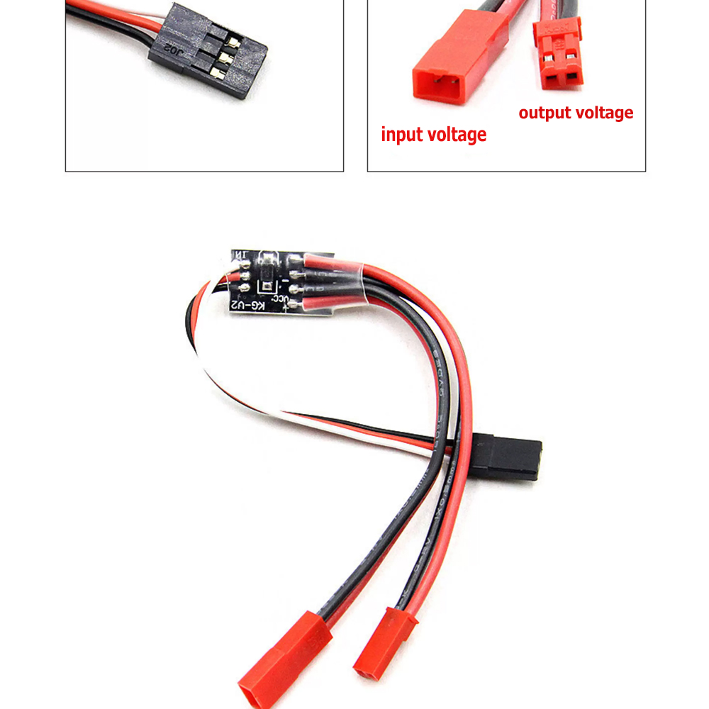 Drone With Rc Controller - Elektroniczny przełącznik zdalnego sterowania wysokoprądowy 2-20A