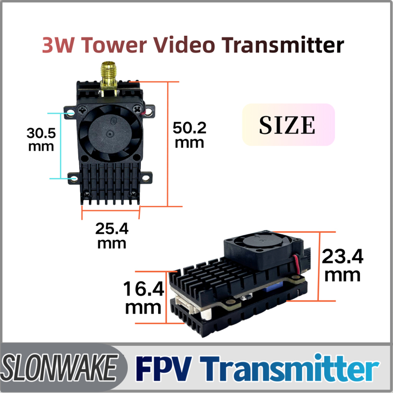 Drone With Rc Controller - Moduł transmisji wideo FPV SLONWAKE 5.8G