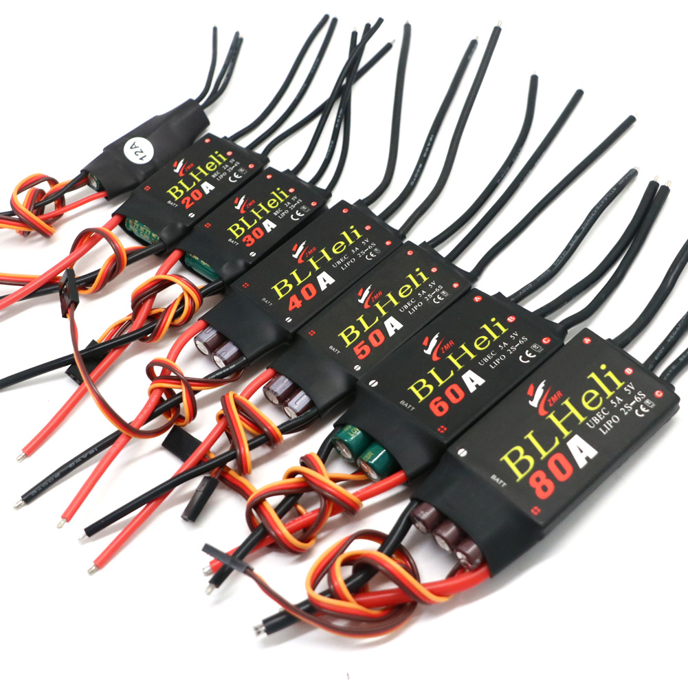 Drone With Rc Controller - BLHeli Bezszczotkowy ESC 80A 12A 20A