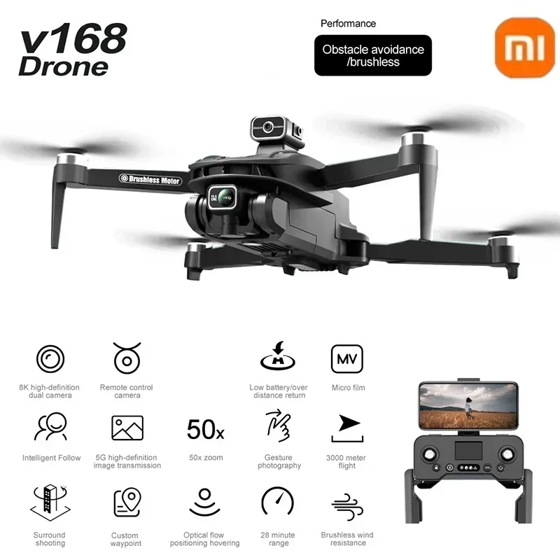 Oryginalny dron GPS V168 z pro – Drone Top Rc recenzja i cena