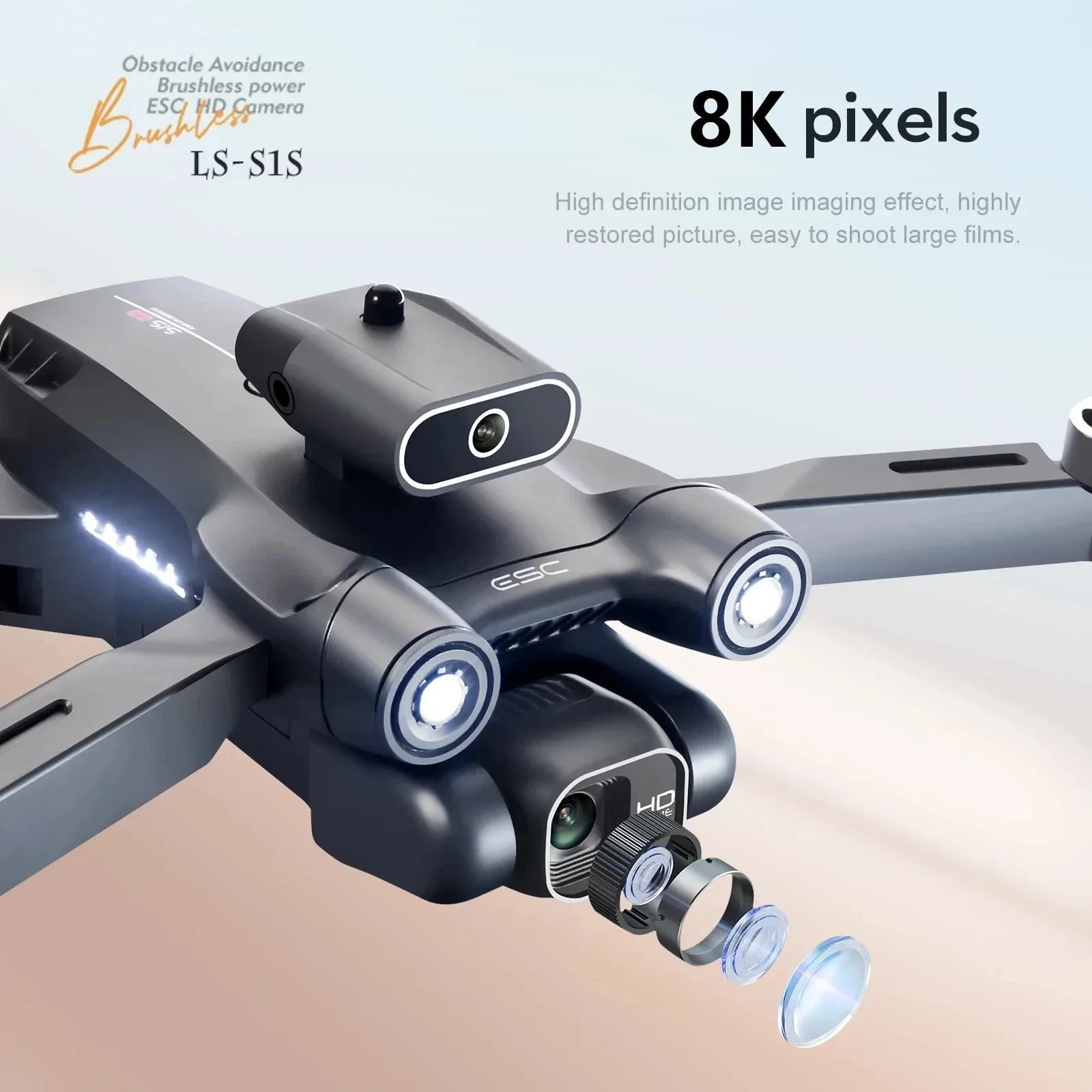Nowy S1S 5G GPS Drone Camera 8 – Gps Module Drone recenzja i cena