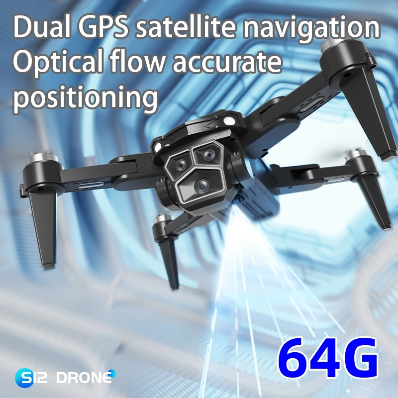 Dron S12 PRO MAX GPS Bezszczot – Drone Top Rc recenzja i cena