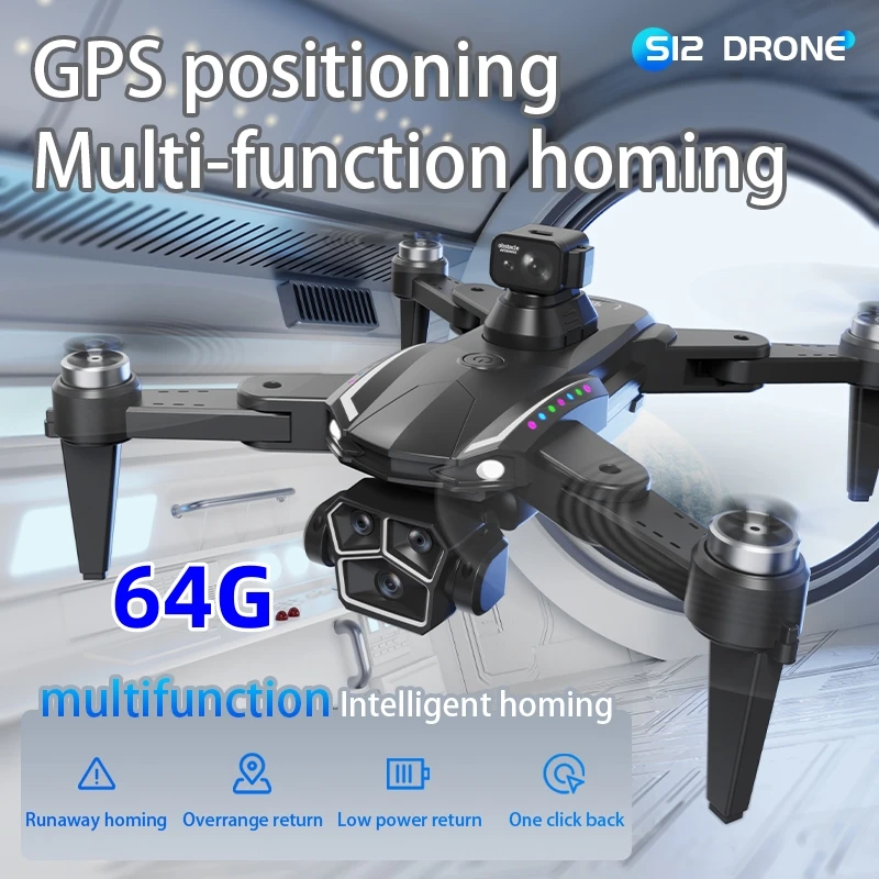 Dron S12 PRO MAX GPS Bezszczot – Drone Top Rc recenzja i cena