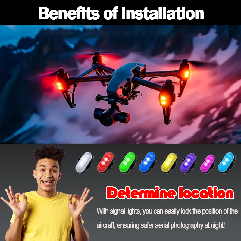 1-10 SZT. Motocyklowe LED Lamp – Drone Aircraft Jjrc recenzja i cena