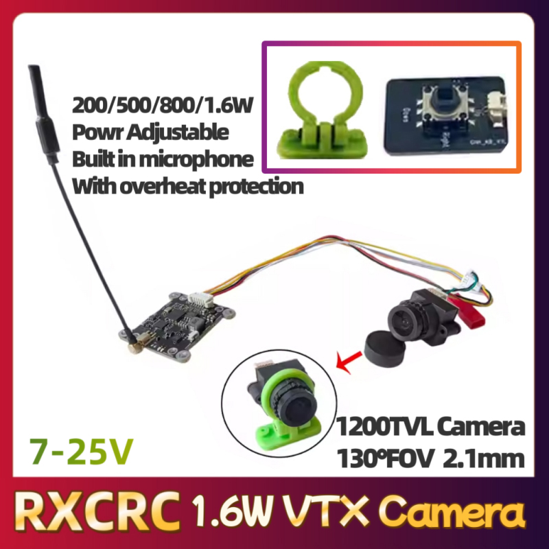 Moduł RXCRC 5.8G 48CH 1.6W VTX – Drone With Rc Controller recenzja i cena