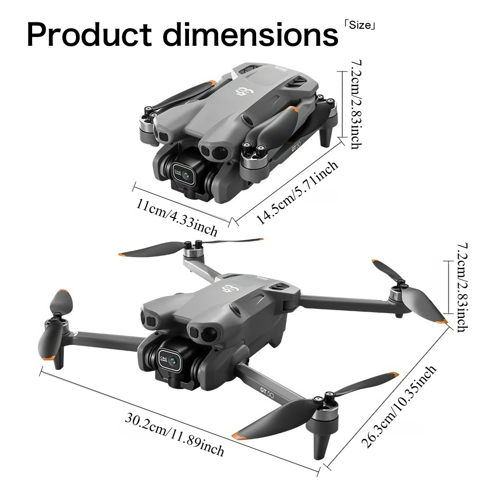 Dron RC GT50 |   Duży ekran 4, – Drone Top Rc recenzja i cena