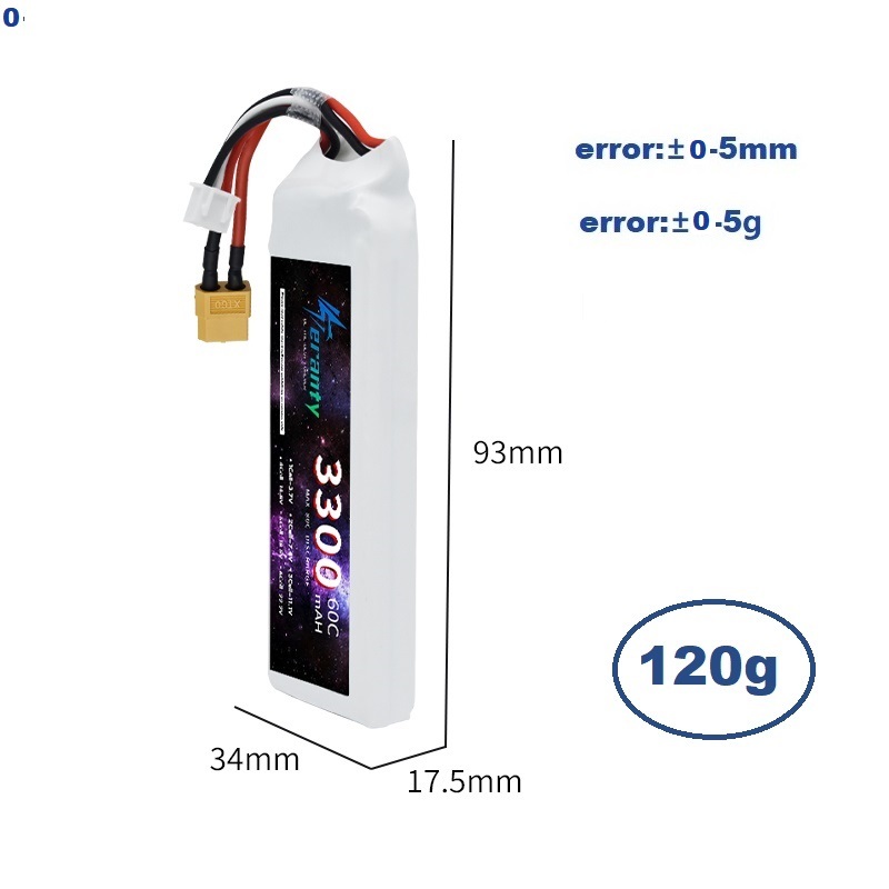 Akumulator LiPo 2S 7.4V 3300mA – Drone Lipo Battery recenzja i cena
