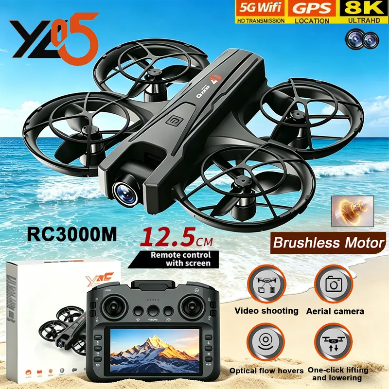 Dron YL05 8K HD z podwójną kam – Dj Rc Drone recenzja i cena