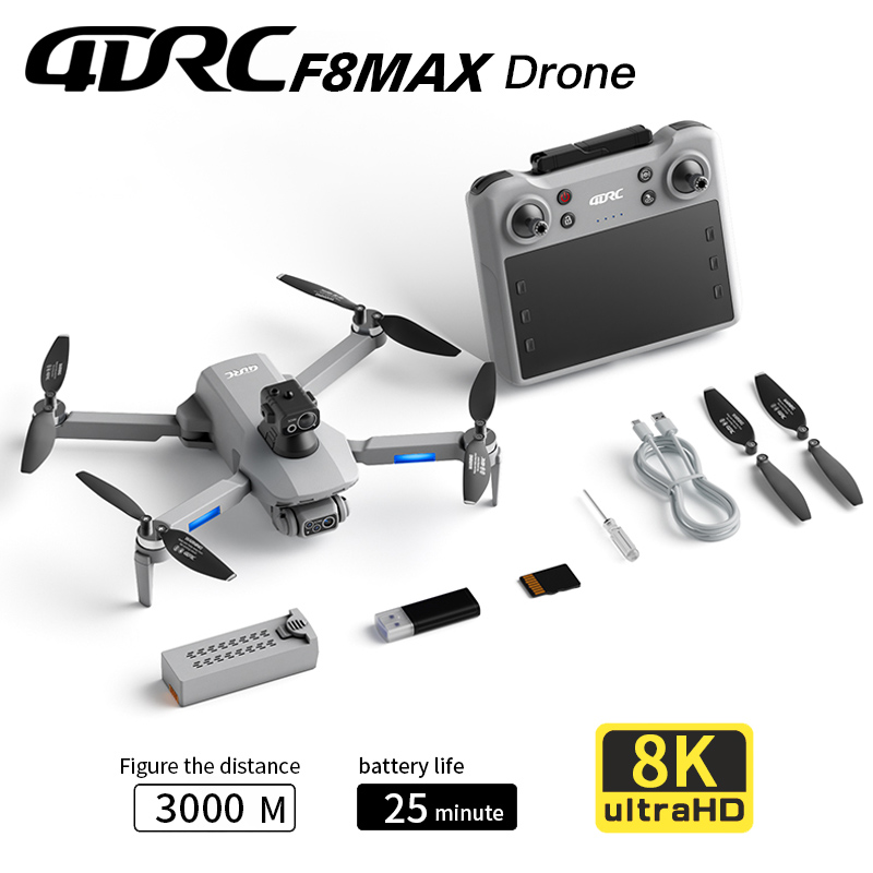 Dron F8 MAX GPS Profesjonalny  – Gps Module Drone recenzja i cena