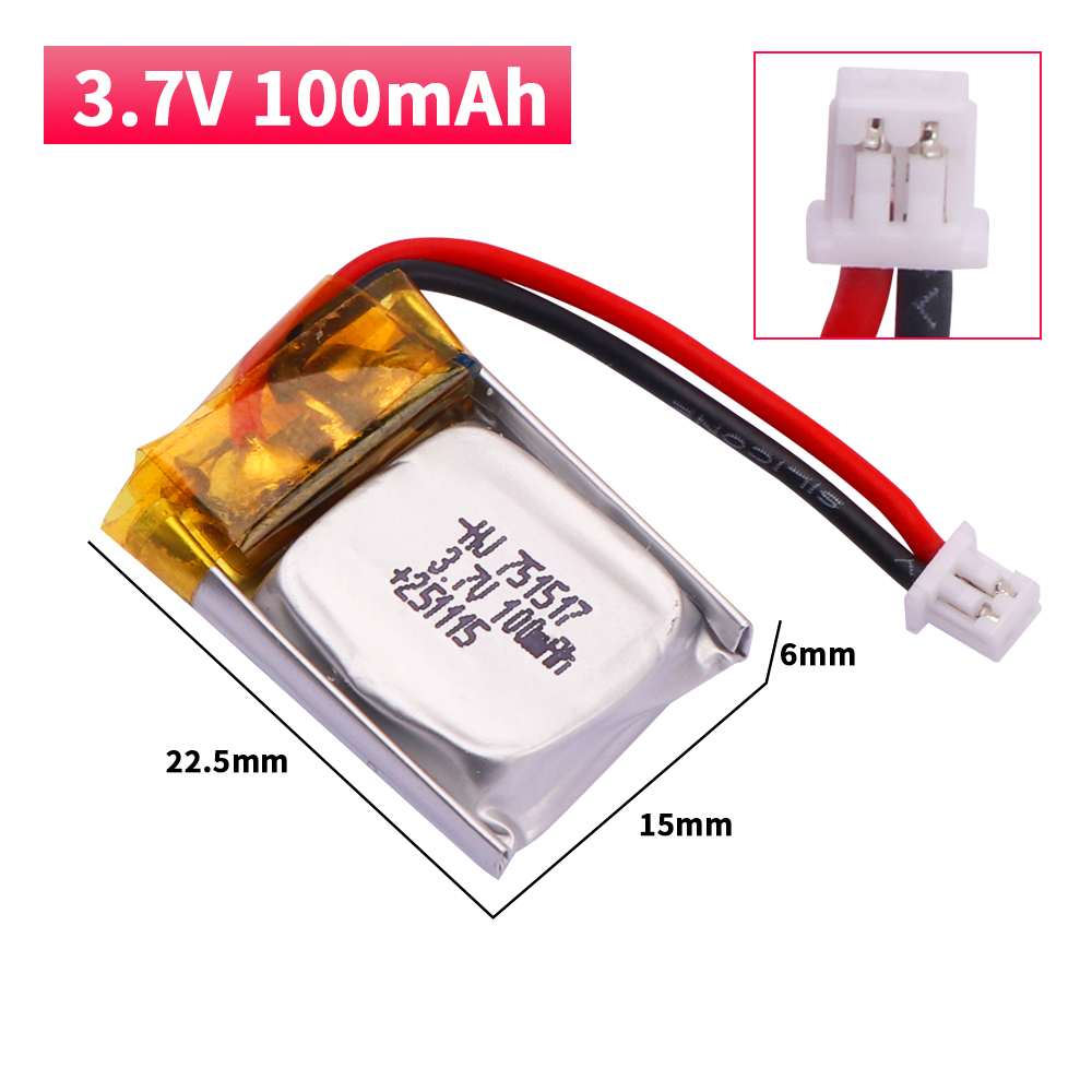 Akumulator Lipo 3.7V 100mAh FQ – Drone Fq777 Rc Quadcopter recenzja i cena