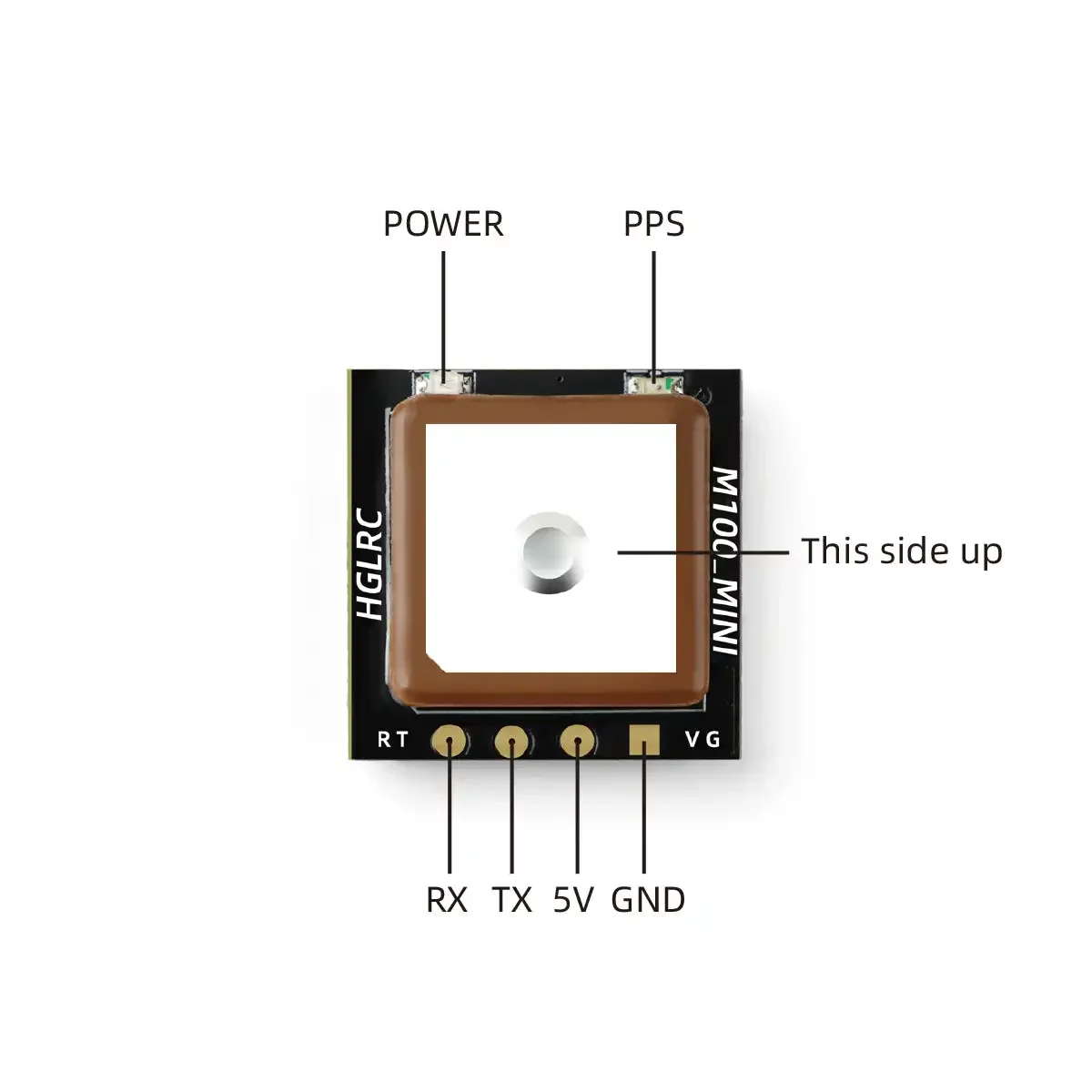 Moduł GPS HGLRC M100 MINI M10  – Gps Module Drone recenzja i cena