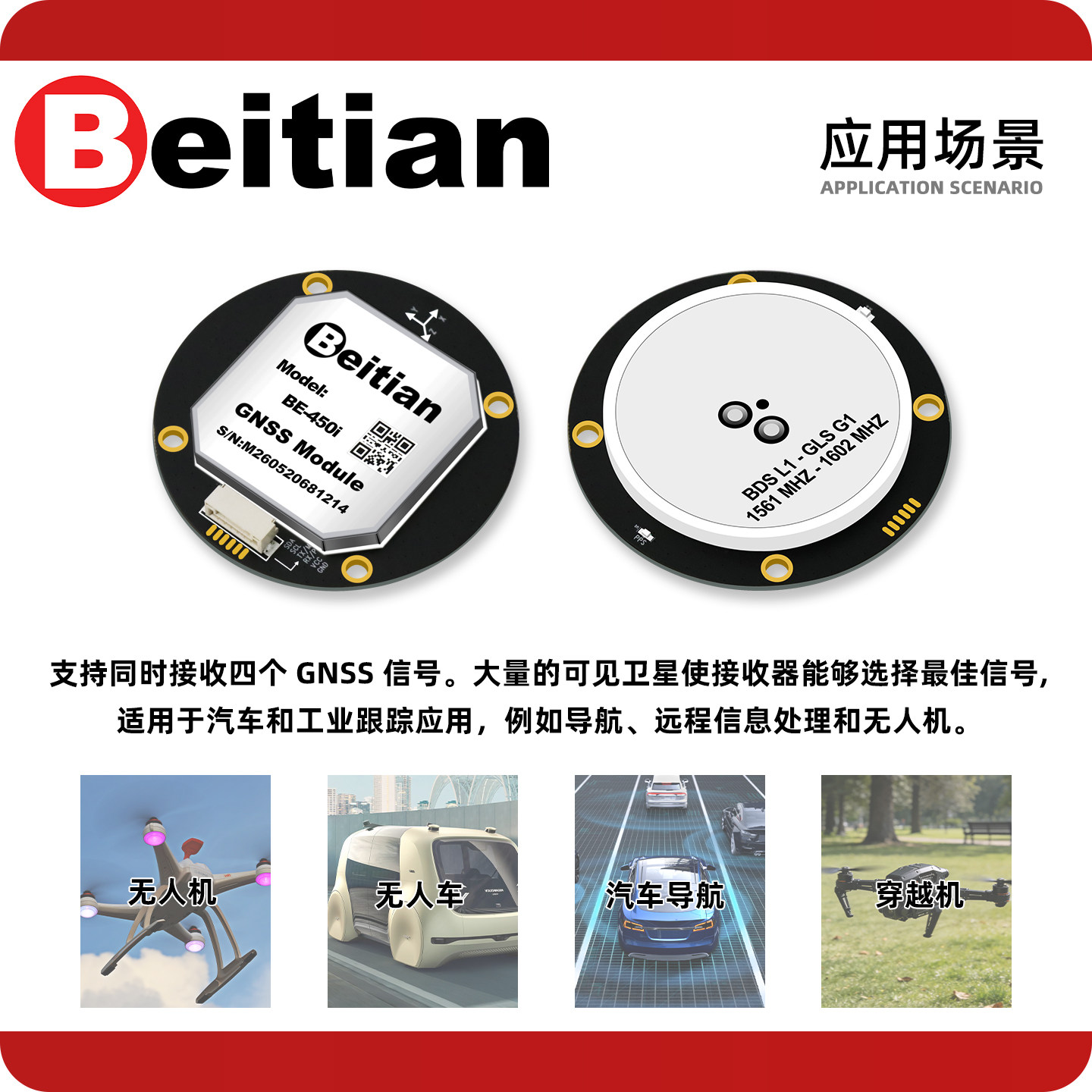 Moduł GPS Beidian BE-450I BK-4 – Gps Module Drone recenzja i cena