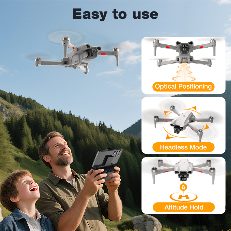 NOWY Gorący Dron L017 Pro Bezs – Gps Module Drone recenzja i cena