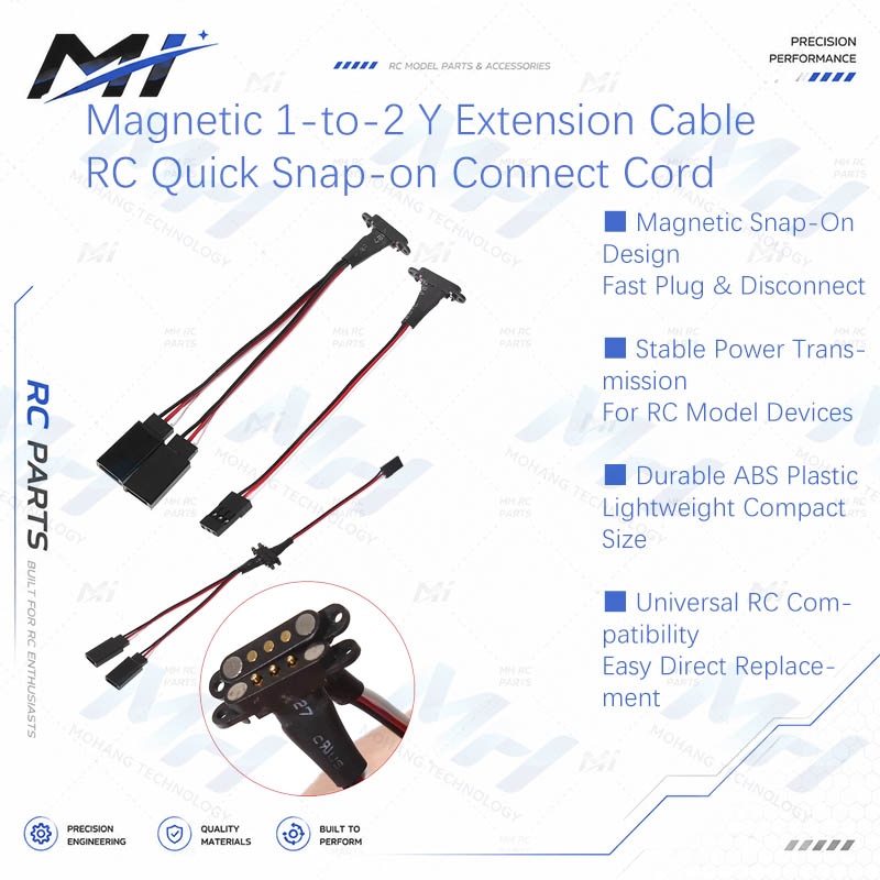 Magnetyczny przedłużacz 1-do-2 – Drone With Rc Controller recenzja i cena